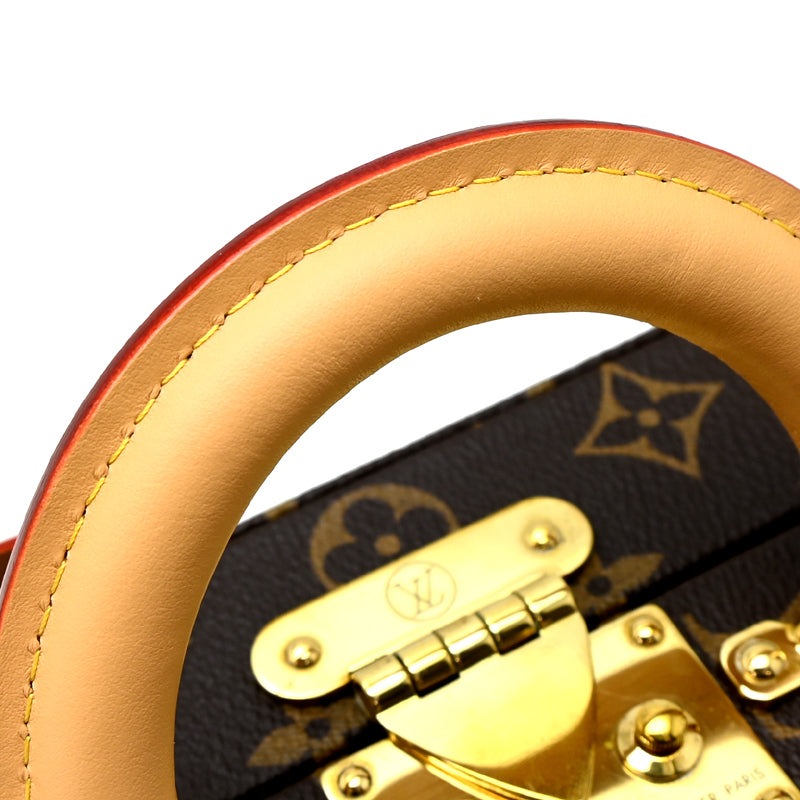 Louis Vuitton Elephantasy Trunk M27456, Monogram Canvas Hardsided Watch & Jewelry Case for Three Watches