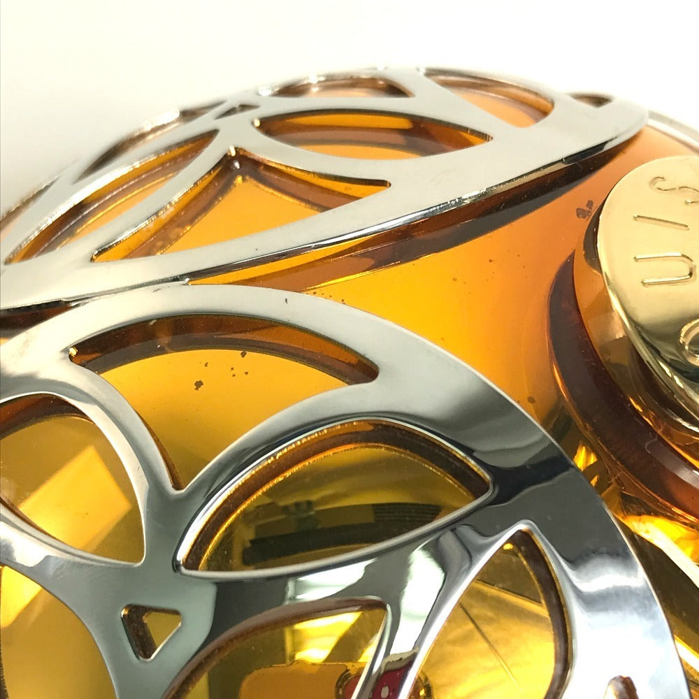 LOUIS VUITTON M47005 Holiday Ornament Ball + Monogram Trunk Case — Collectible Objet d’Art (Gold × Silver) [Pre-Owned]