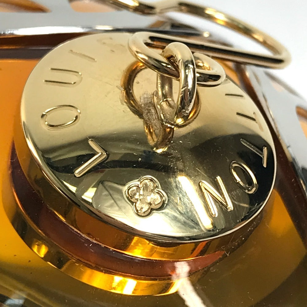 LOUIS VUITTON M47005 Holiday Ornament Ball + Monogram Trunk Case — Collectible Objet d’Art (Gold × Silver) [Pre-Owned]