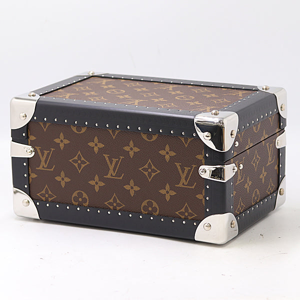 Louis Vuitton Coffret Trésor 24 Hardsided Jewelry and Valuables Case in Brown Monogram Canvas