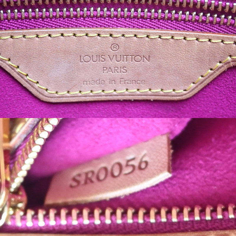 Louis Vuitton Bucket Fringe M40109, Blanc Monogram Multicolore with Suede, Beads & Rhinestones, 2006