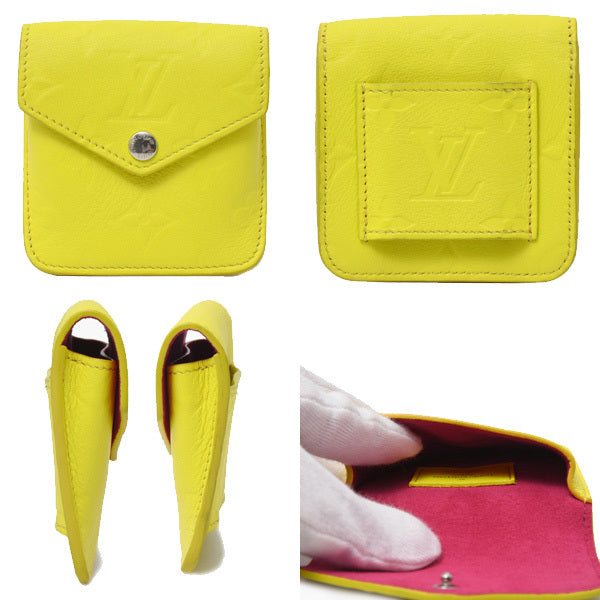 Louis Vuitton Utility Crossbody M58652, Jaune Calfskin with Vitamins Monogram Panel, Fall/Winter 2021