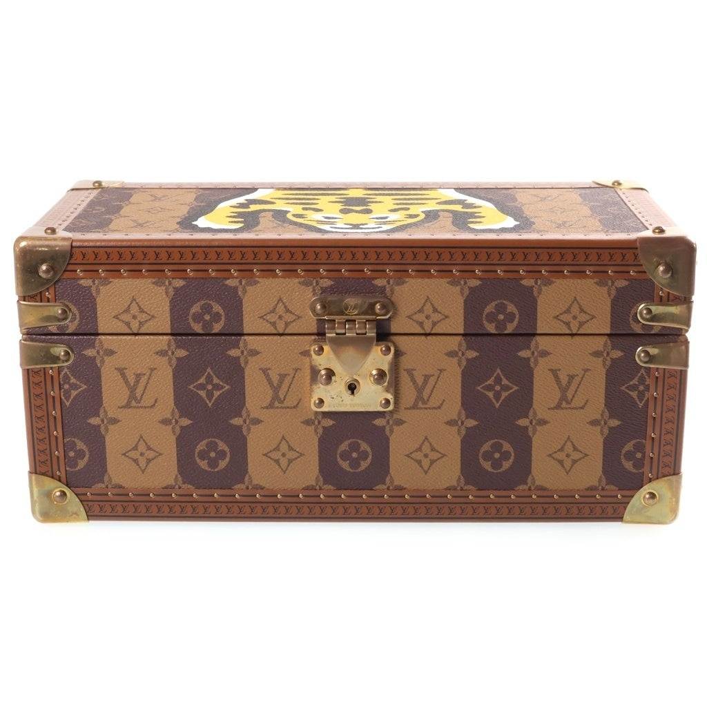 LOUIS VUITTON × NIGO LV² Coffret Accessoires M20463 Monogram Stripe Tiger Hardsided Case