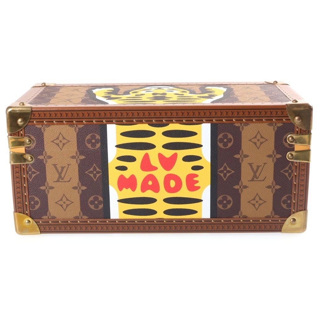 LOUIS VUITTON × NIGO LV² Coffret Accessoires M20463 Monogram Stripe Tiger Hardsided Case