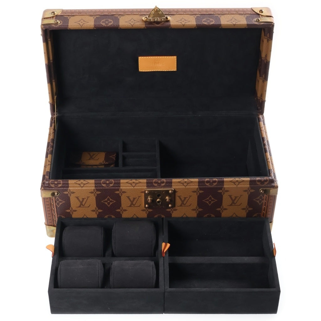 LOUIS VUITTON × NIGO LV² Coffret Accessoires M20463 Monogram Stripe Tiger Hardsided Case