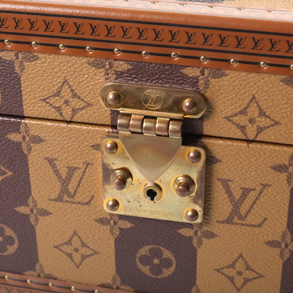 LOUIS VUITTON × NIGO LV² Coffret Accessoires M20463 Monogram Stripe Tiger Hardsided Case