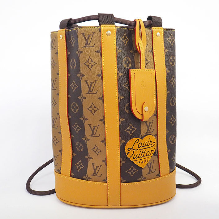 LOUIS VUITTON × NIGO LV² Randonée Messenger M45968 Monogram Stripes Shoulder Bag