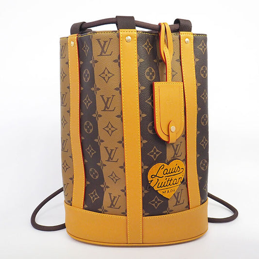 LOUIS VUITTON × NIGO LV² Randonée Messenger M45968 Monogram Stripes Shoulder Bag