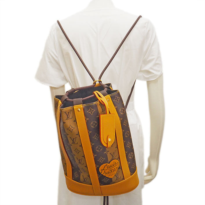 LOUIS VUITTON × NIGO LV² Randonée Messenger M45968 Monogram Stripes Shoulder Bag