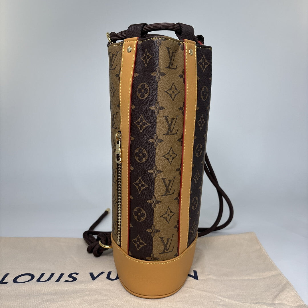 LOUIS VUITTON × NIGO LV² Randonée Messenger M45968 Monogram Stripes Shoulder Bag