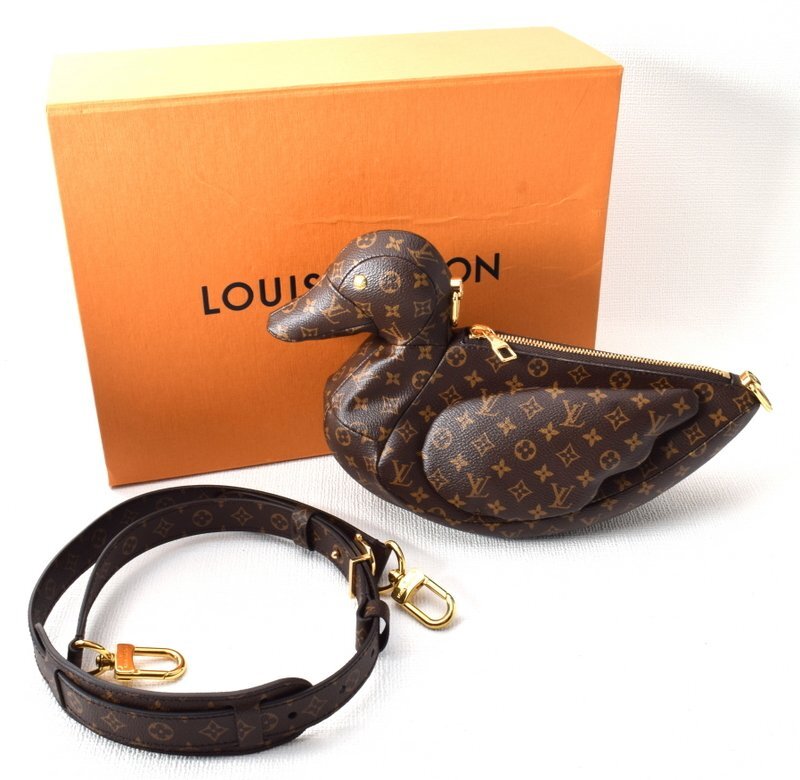 LOUIS VUITTON × NIGO Monogram Duck Bag M45990 Limited Edition Shoulder Bag