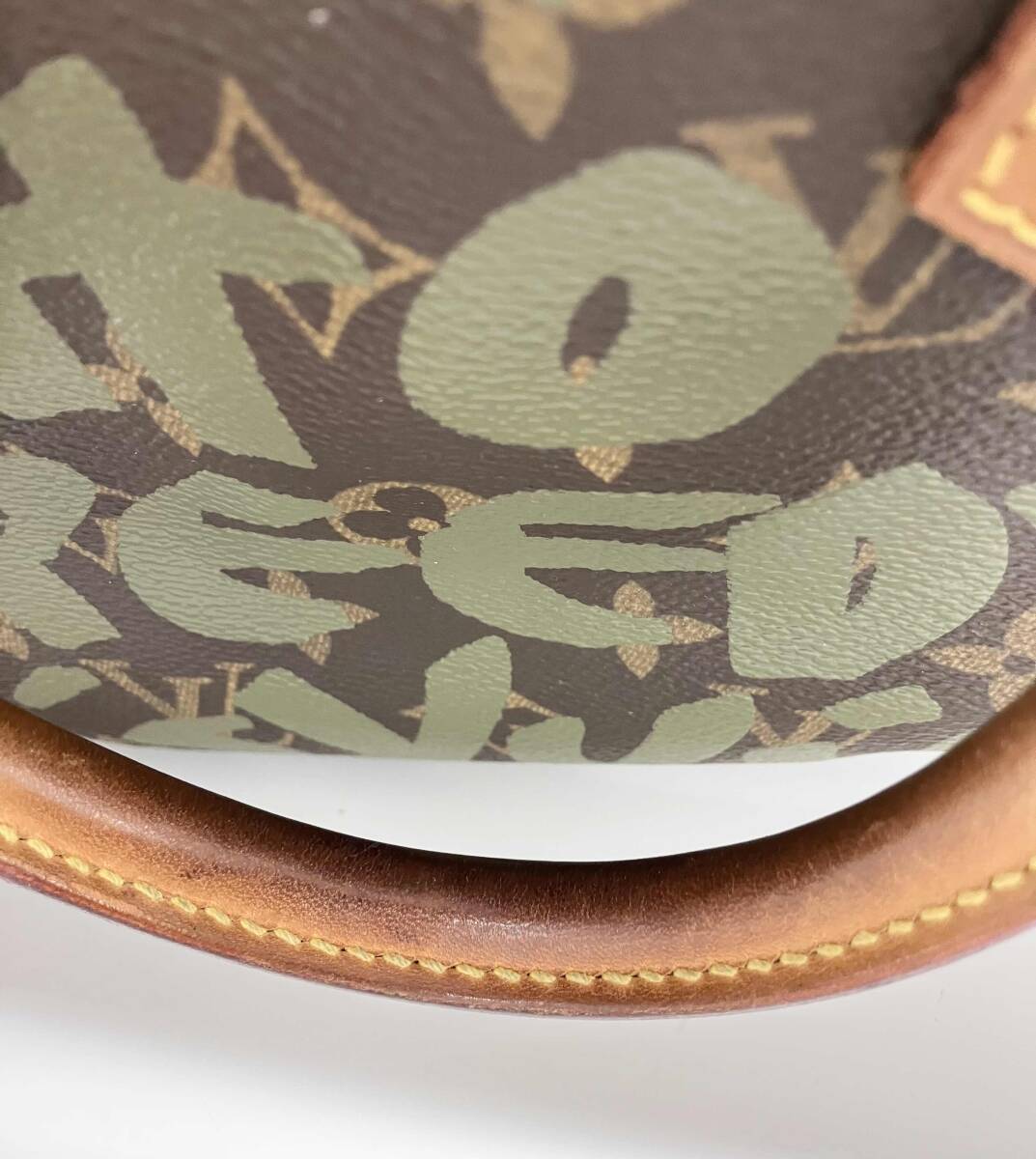 Louis Vuitton × Stephen Sprouse Speedy 30 M92194, Khaki Graffiti on Monogram Canvas, Original 2001 Edition