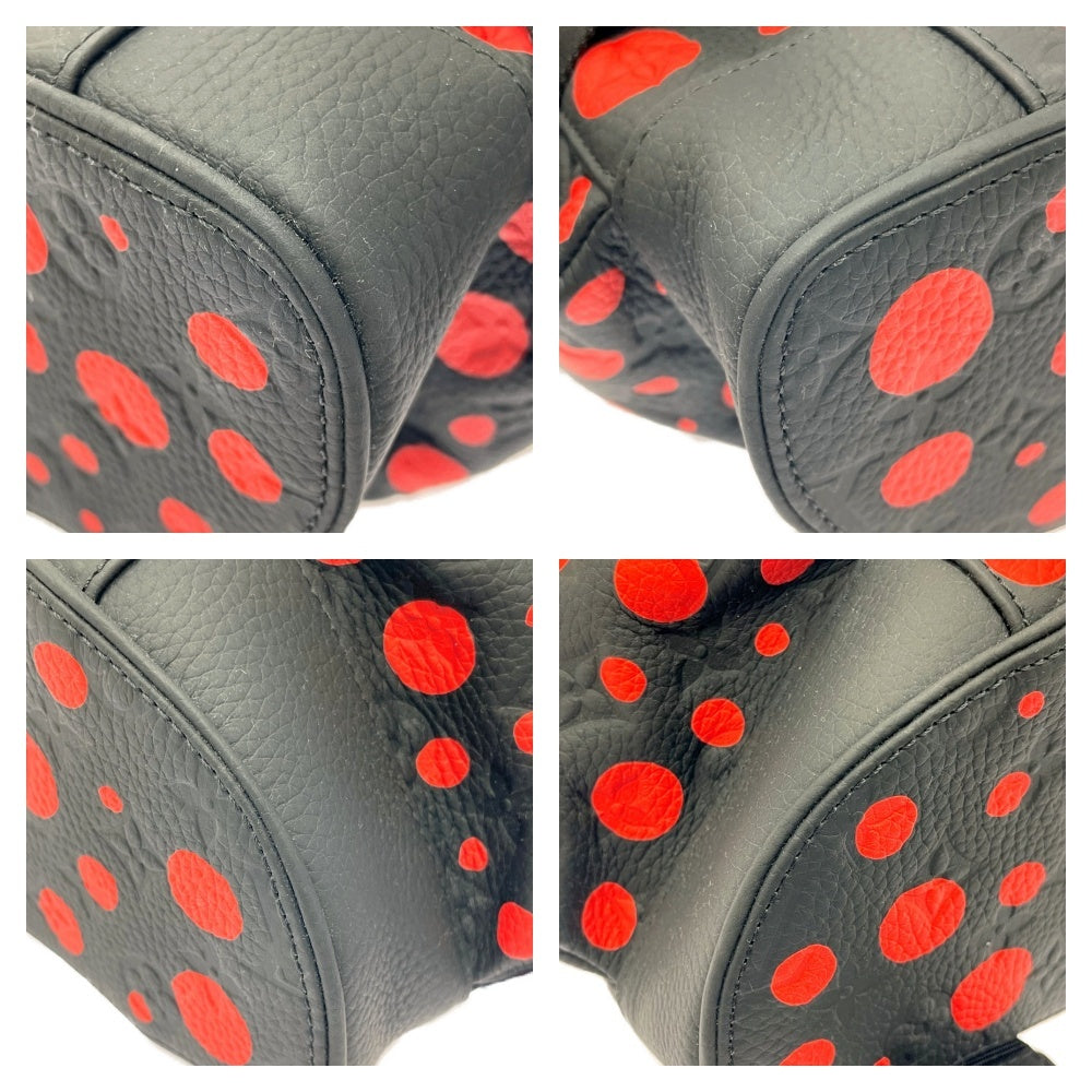 LOUIS VUITTON x Yayoi Kusama Christopher MM Infinity Dots Backpack M21978 Black Red