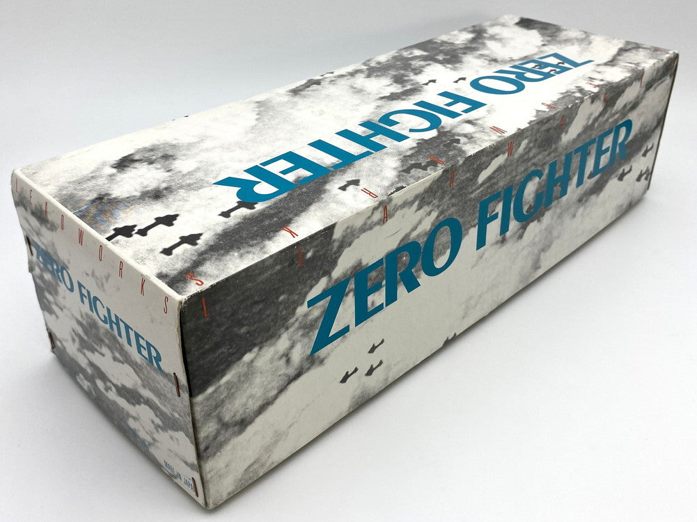 Large Japanese Tin Kamikaze Zero Fighter Aircraft Display Toy with Original Box