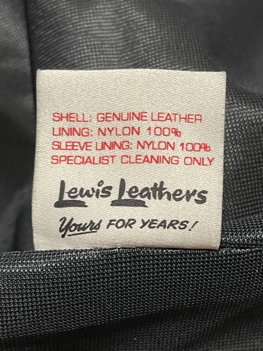 Lewis Leathers 391T Lightning Yellow Horsehide Double Riders Jacket Aviakit Size 40