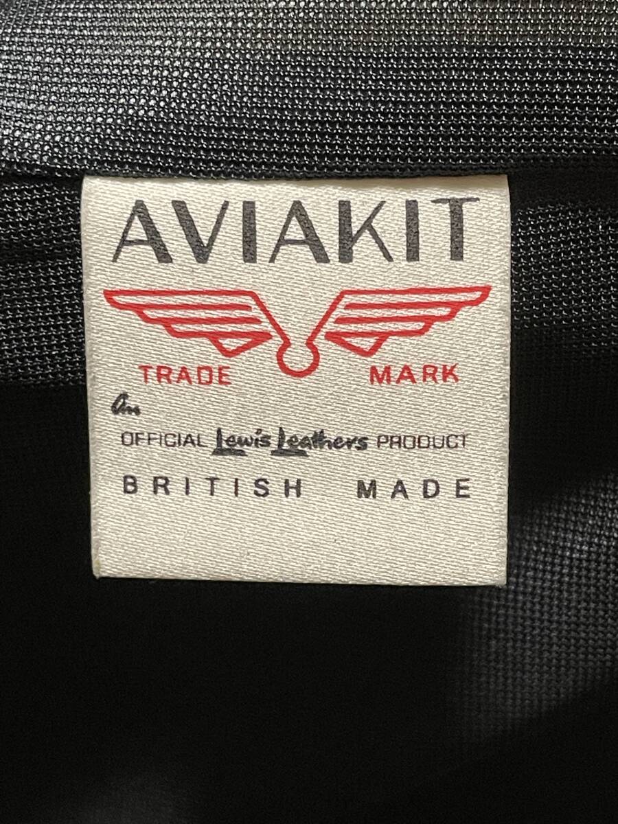 Lewis Leathers 391T Lightning Yellow Horsehide Double Riders Jacket Aviakit Size 40