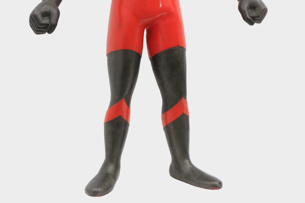 Life-Size Showa Ultraman Soft Vinyl Display Figure by Popy — 123cm Vintage Storefront Promo Statue