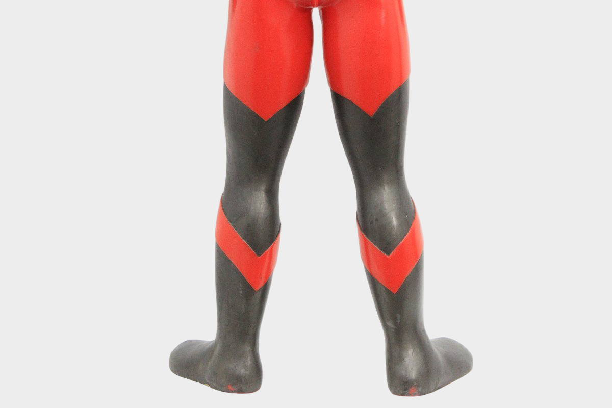 Life-Size Showa Ultraman Soft Vinyl Display Figure by Popy — 123cm Vintage Storefront Promo Statue