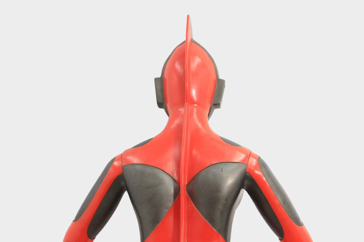 Life-Size Showa Ultraman Soft Vinyl Display Figure by Popy — 123cm Vintage Storefront Promo Statue