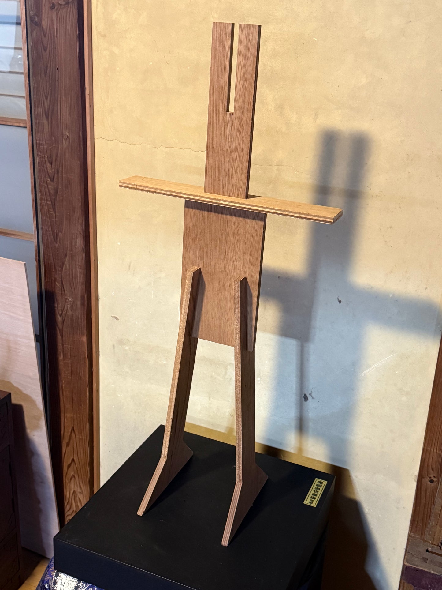 Life Size Samurai Armor Display 165cm Modern Tosei Gusoku Black Do Sugake Lacing with Armor Chest