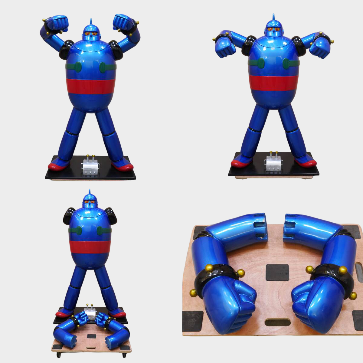 Life-Size Tetsujin 28 Standing Figure — 1:1 Scale Iron 28 Display Statue, Japanese Giant Robot Icon