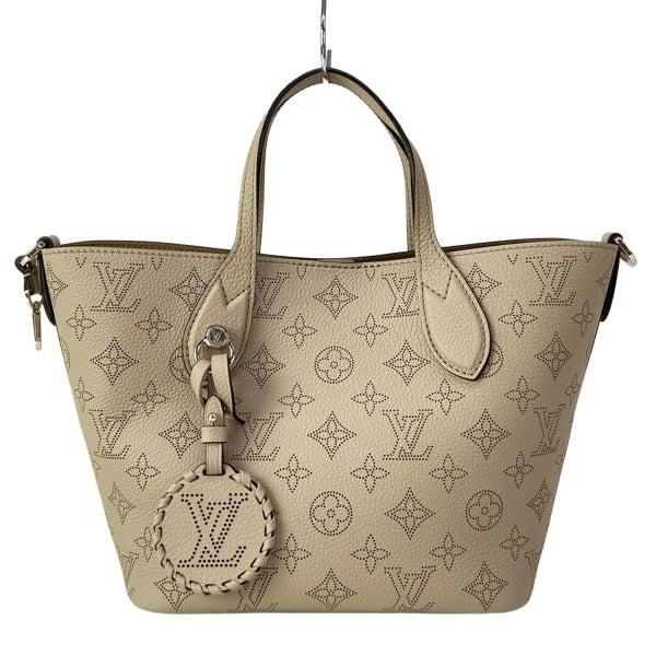 Louis Vuitton Blossom PM M21849 Mahina Perforated Leather Galet Tote Shoulder Bag