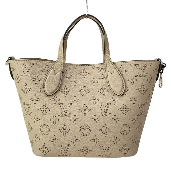 Louis Vuitton Blossom PM M21849 Mahina Perforated Leather Galet Tote Shoulder Bag