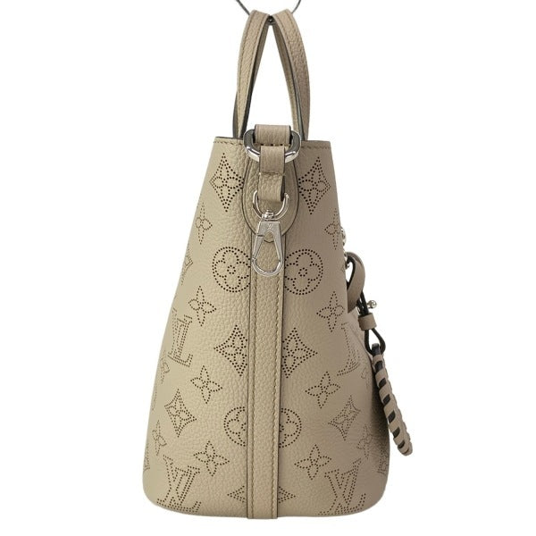 Louis Vuitton Blossom PM M21849 Mahina Perforated Leather Galet Tote Shoulder Bag