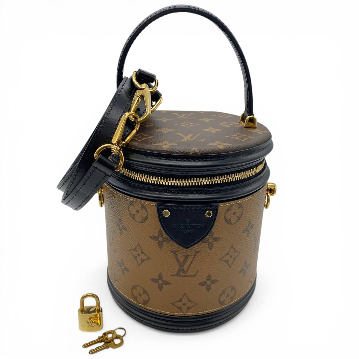 Louis Vuitton Cannes M43986 Monogram Reverse Vanity Bag 2Way Shoulder Bag