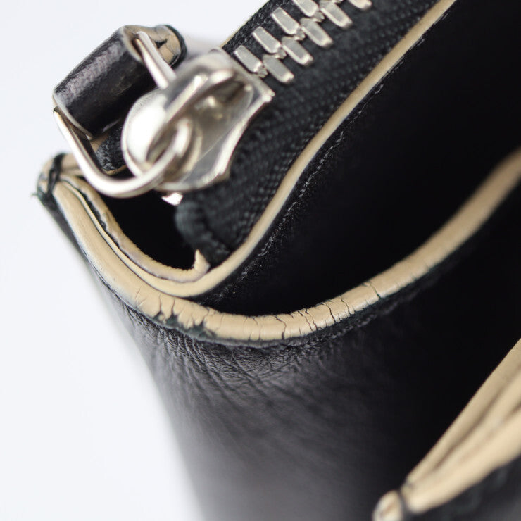 Louis Vuitton City Steamer MM M43080 – Black Leather 2WAY Tote + Multicolor Patches – Silver Hardware – AB Rank Authentic LV Handbag