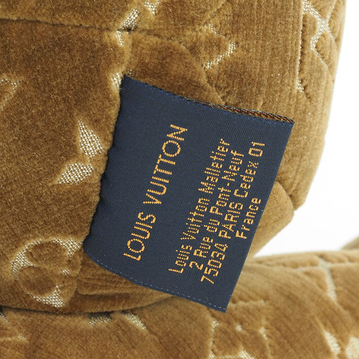 Louis Vuitton Doudou Teddy Bear GI0739 #MAKEAPROMISE Monogram Velour Brown