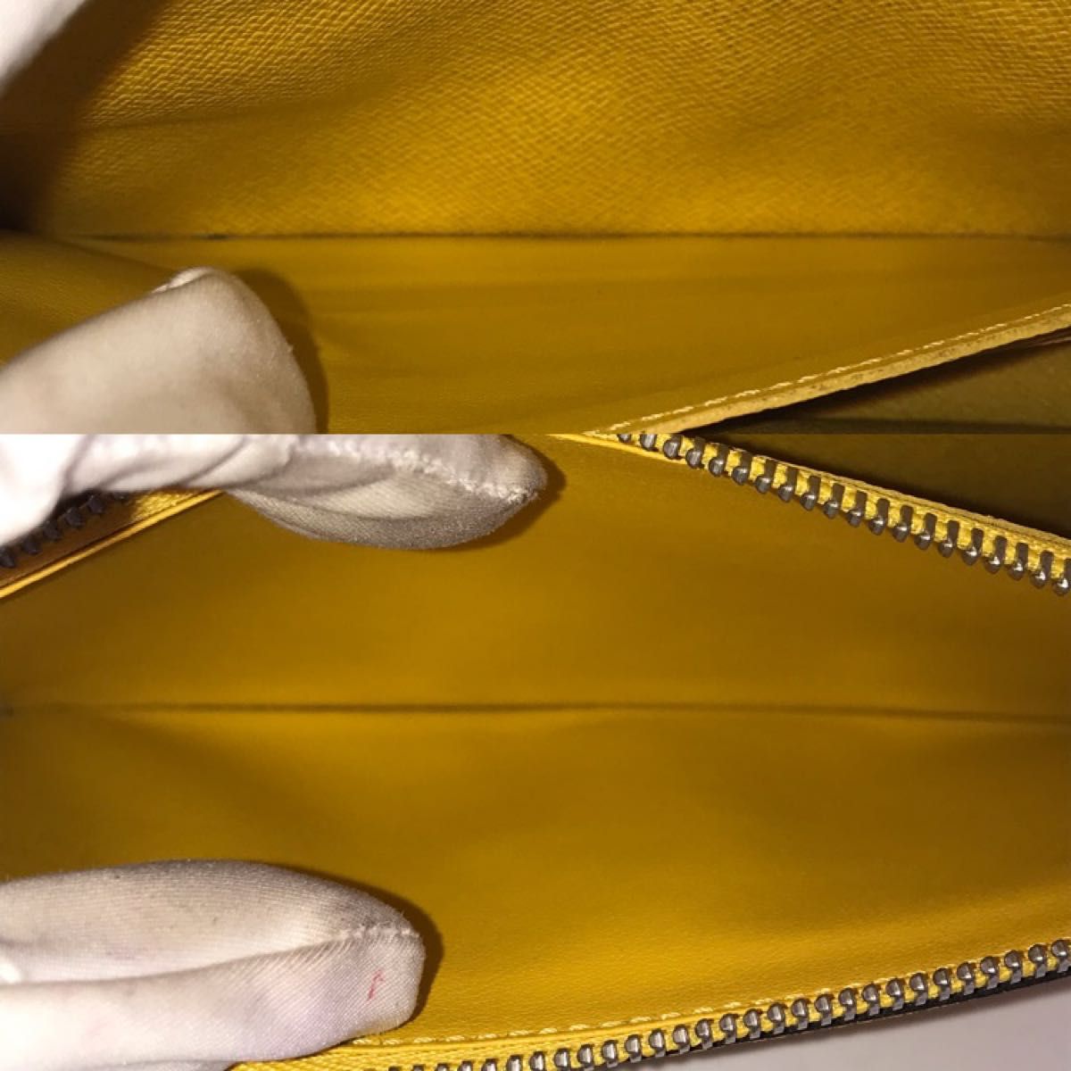 Louis Vuitton Epi Early Bird Twist Chain Wallet Yellow Jonquille 2016