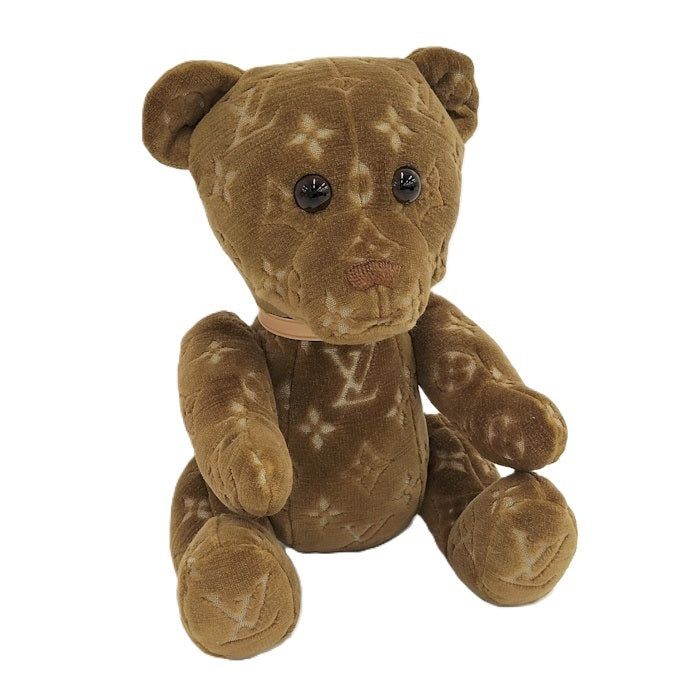 Louis Vuitton Teddy Bear PM brown Monogram velvet