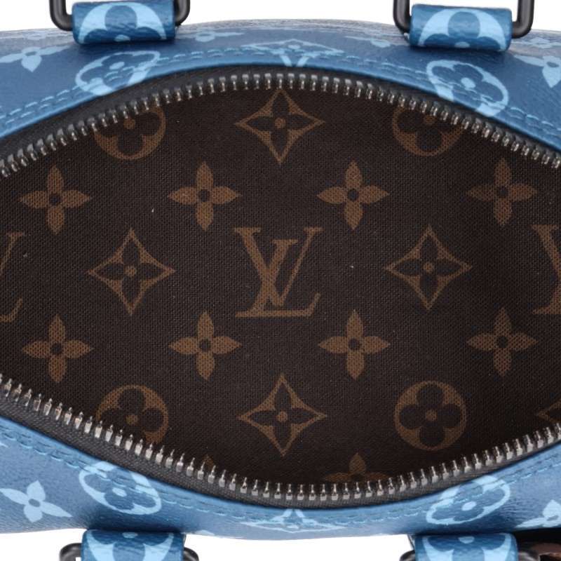 Louis Vuitton Keepall Bandoulière 25 M46803 Atlantic Blue Monogram FW23