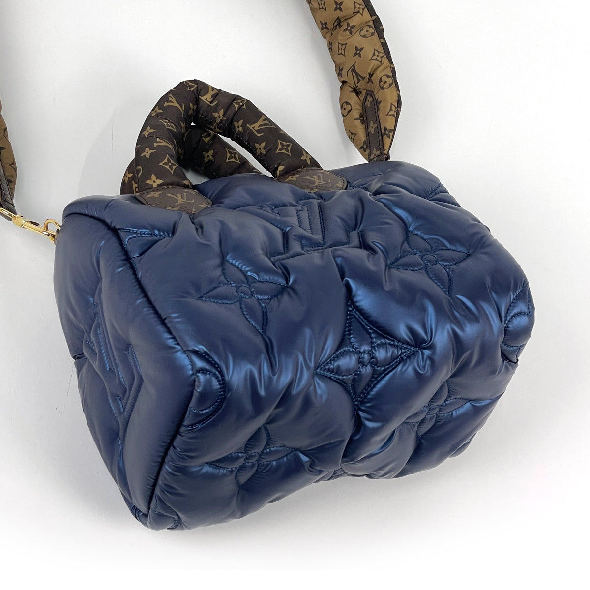 Louis Vuitton LV Pillow Speedy Bandoulière 25 M21061 Metallic Blue Recycled Nylon