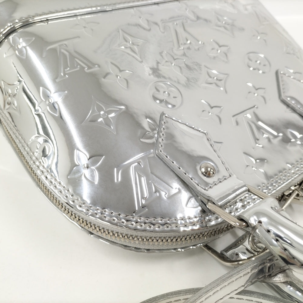 Louis Vuitton LV Ski Alma BB Monogram Miroir Silver M26335 Reflective Metallic Bag