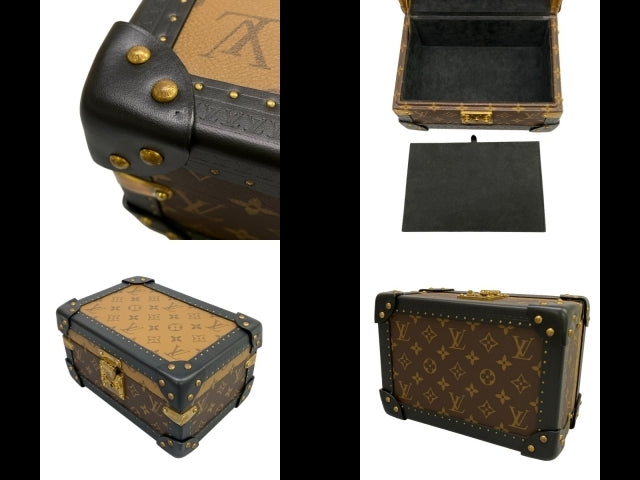 Louis Vuitton M20094 Coffret Trésor 24 Monogram Reverse Jewelry Trunk Box