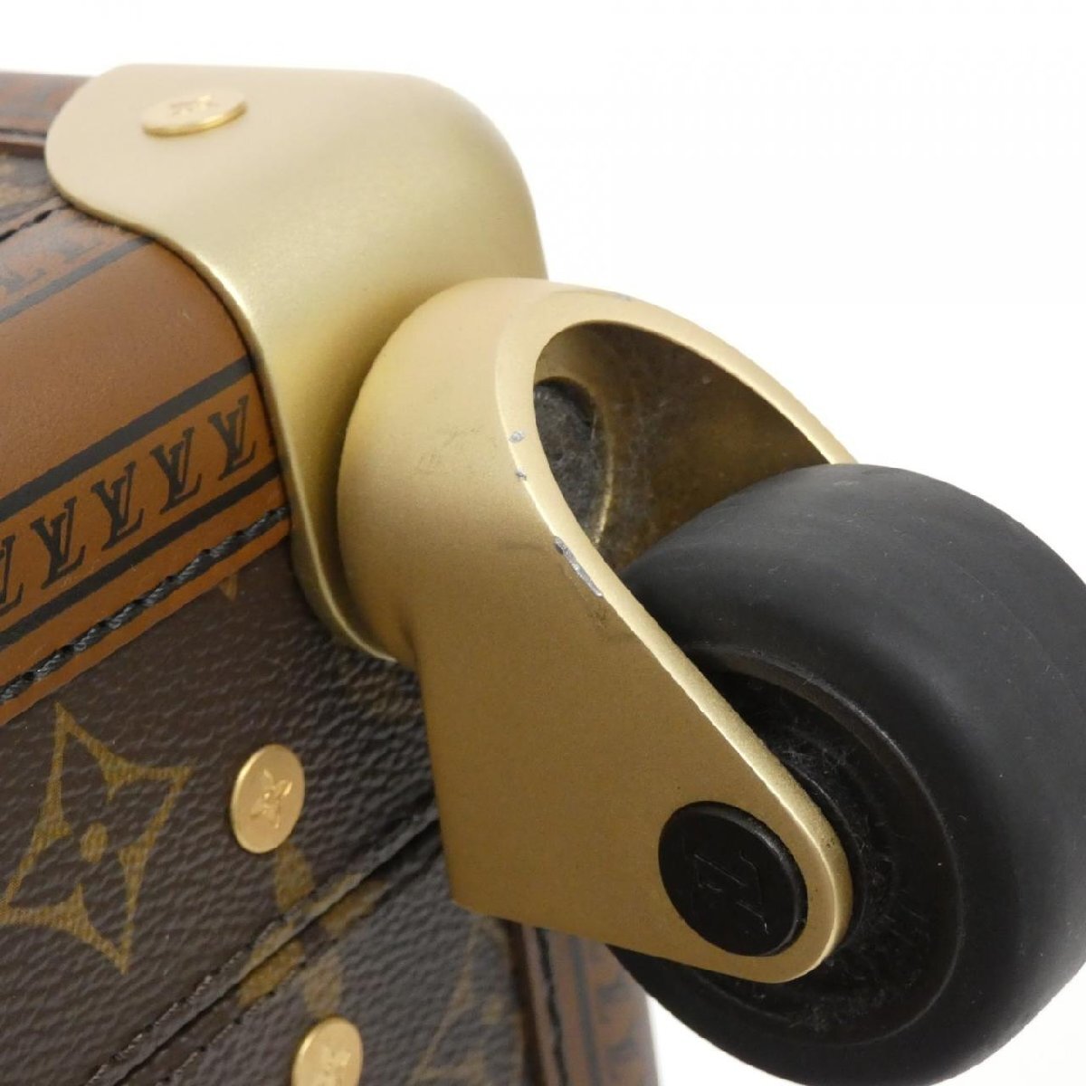 Louis Vuitton Rolling Trunk M20212 Monogram Canvas Four-Wheel Carry-On Suitcase