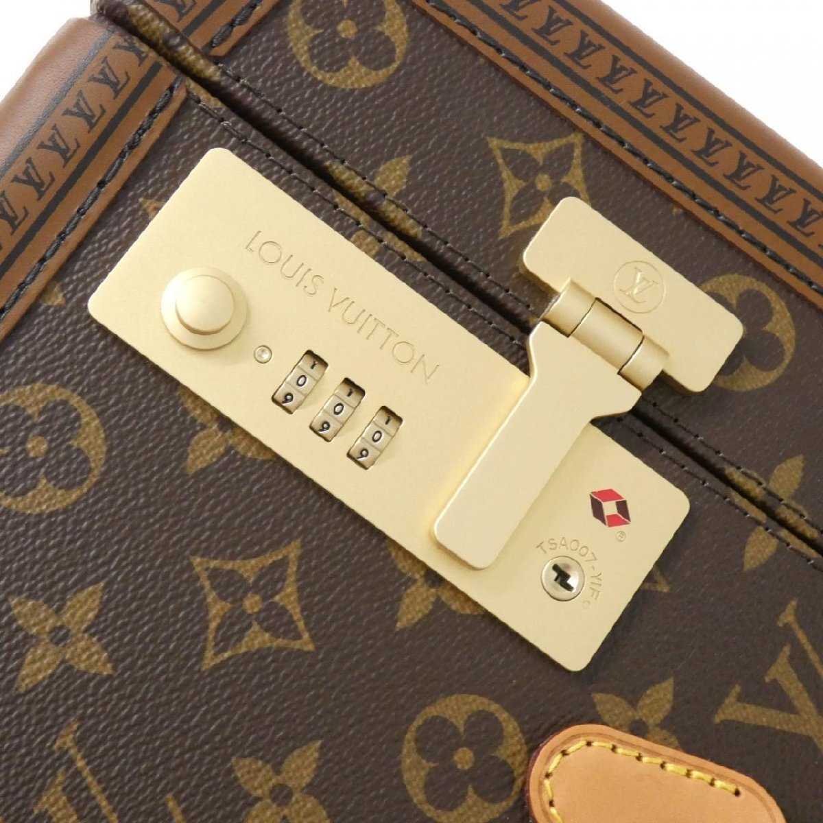 Louis Vuitton Rolling Trunk M20212 Monogram Canvas Four-Wheel Carry-On Suitcase