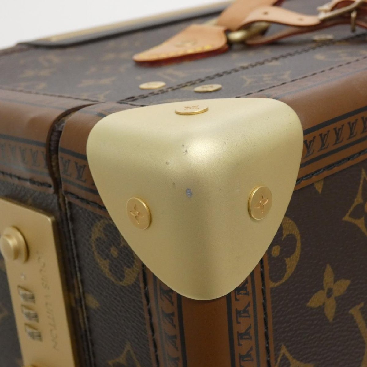 Louis Vuitton Rolling Trunk M20212 Monogram Canvas Four-Wheel Carry-On Suitcase