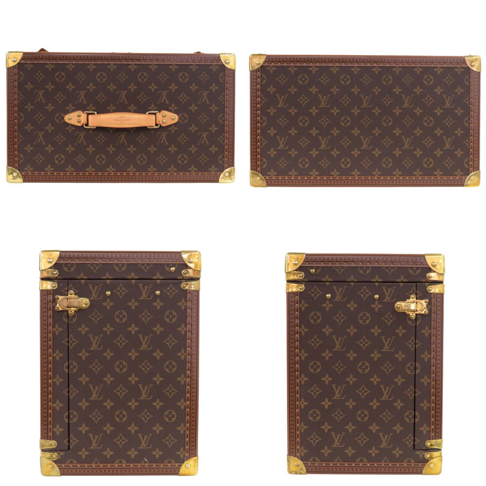 Louis Vuitton M21825 Boite Champagne Monogram Hard-Sided Trunk Case