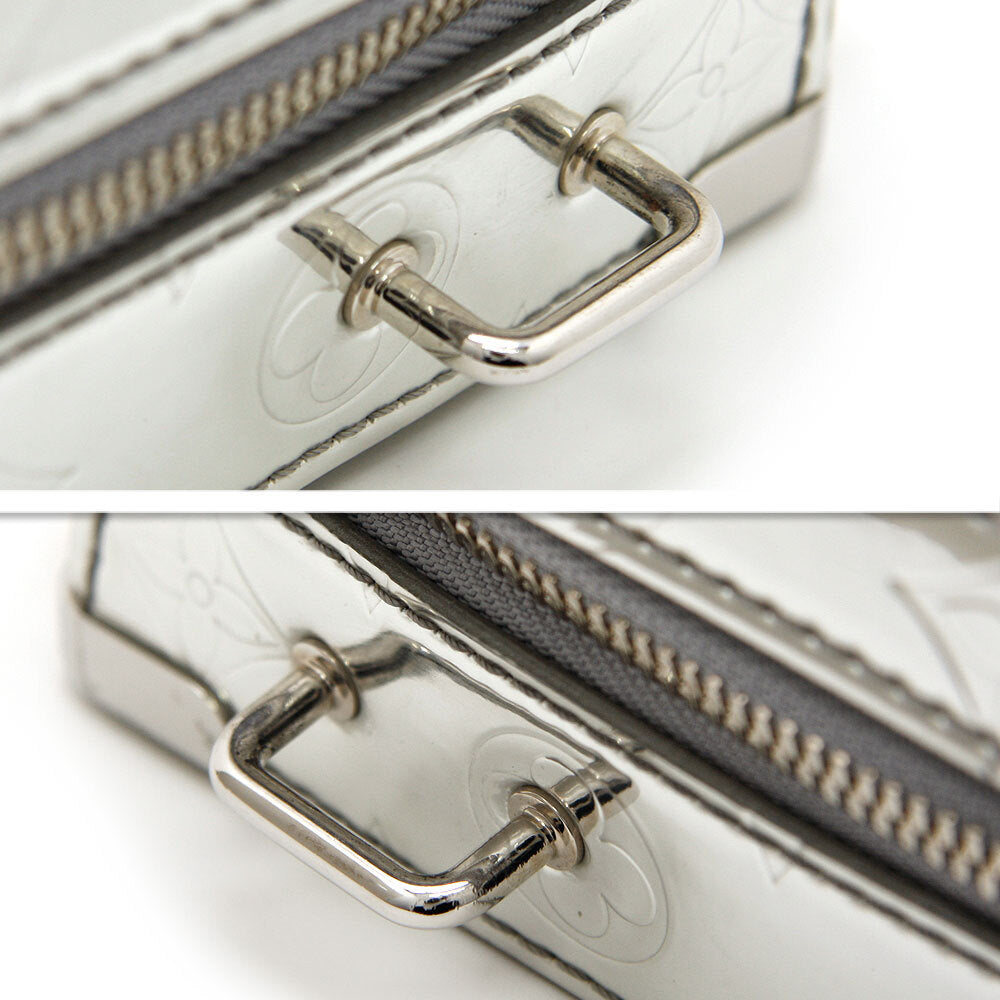Louis Vuitton Neo PDV Mirror Briefcase M58755 – Silver Monogram Mirror Canvas · Vachetta Handles · Large Men’s Business Bag · RFID Tag · S Rank