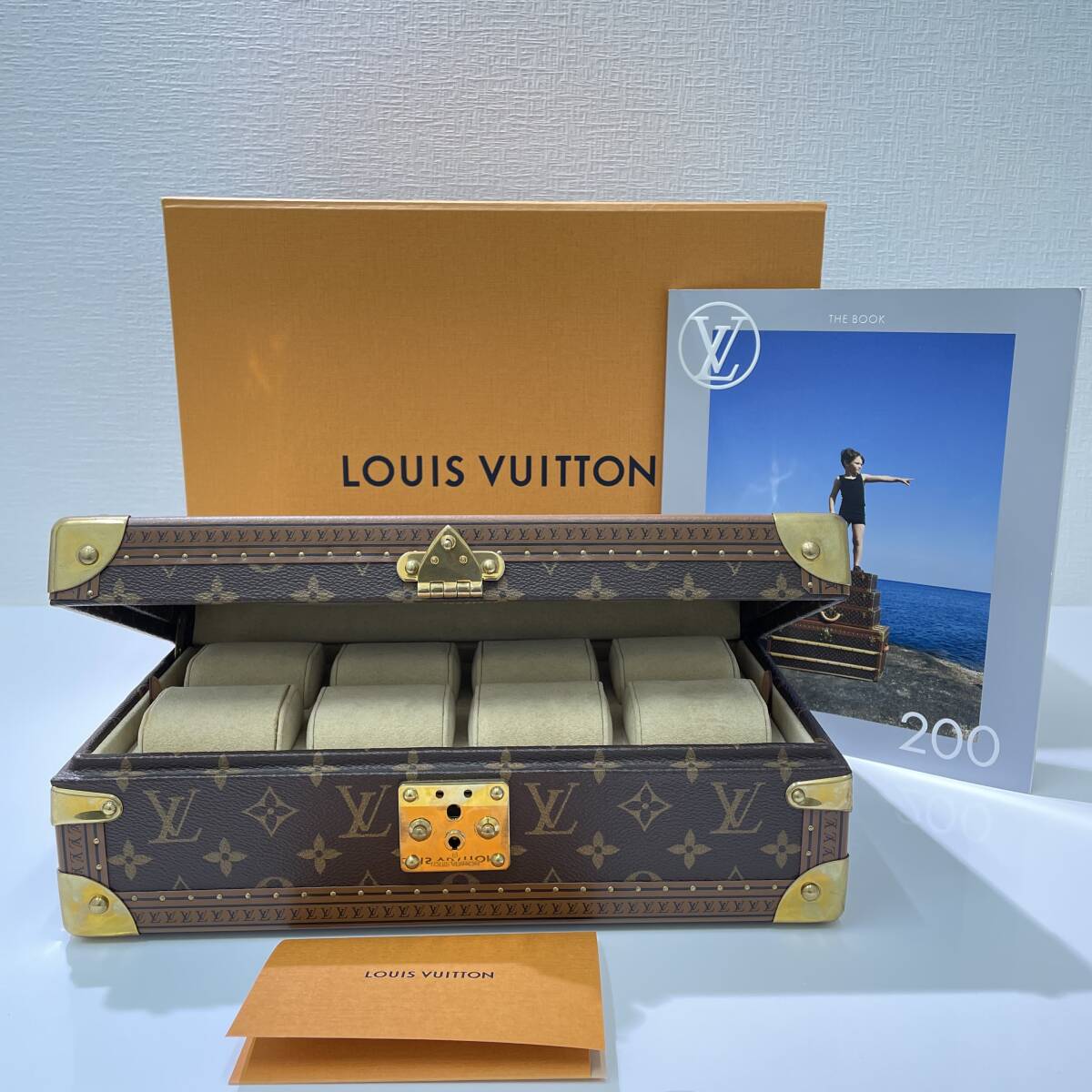 Louis Vuitton M47641 Coffret 8 Montres Monogram Watch Case Trunk