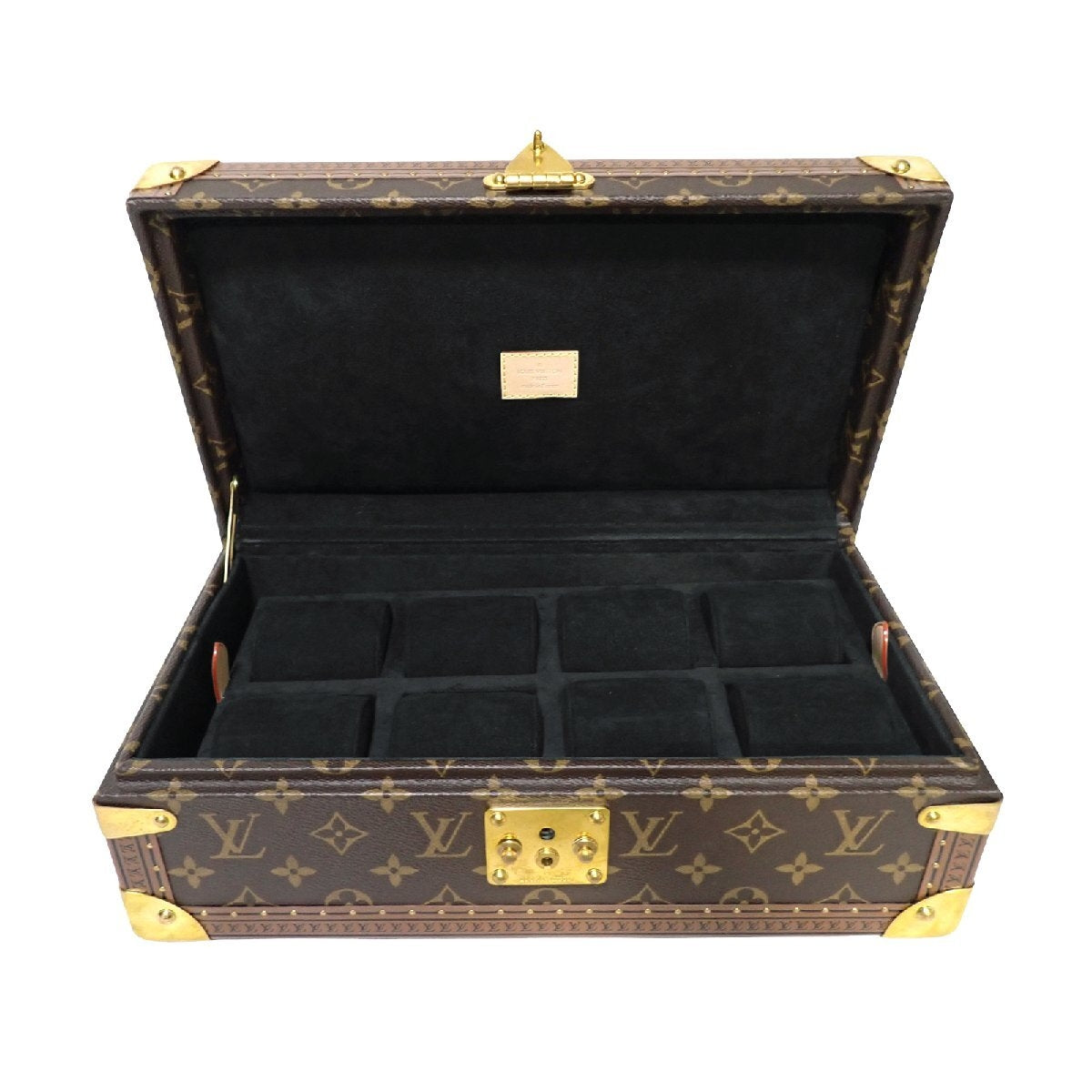 Louis Vuitton M47641 Coffret 8 Montres Monogram Watch Case Trunk