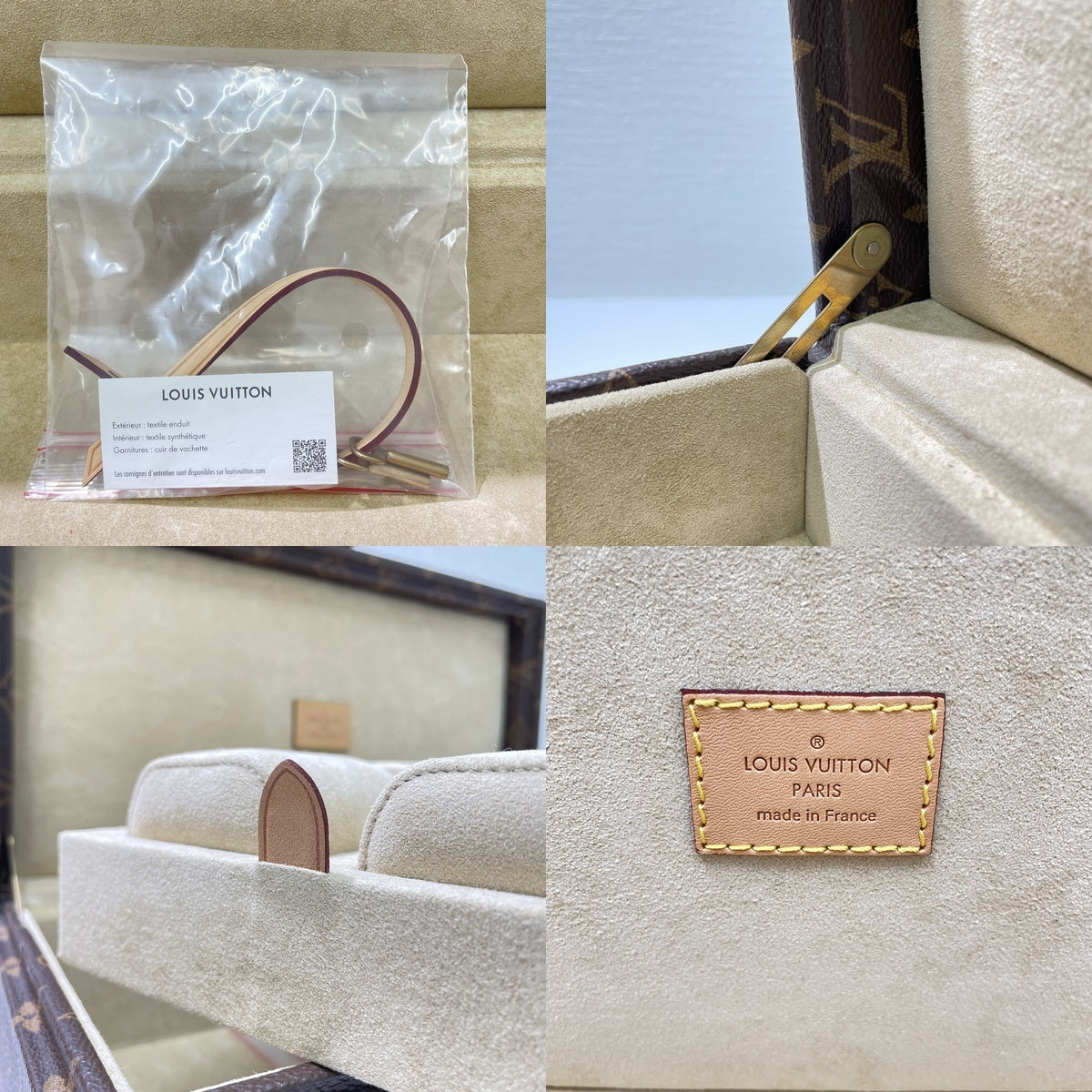 Louis Vuitton M47641 Coffret 8 Montres Monogram Watch Case Trunk