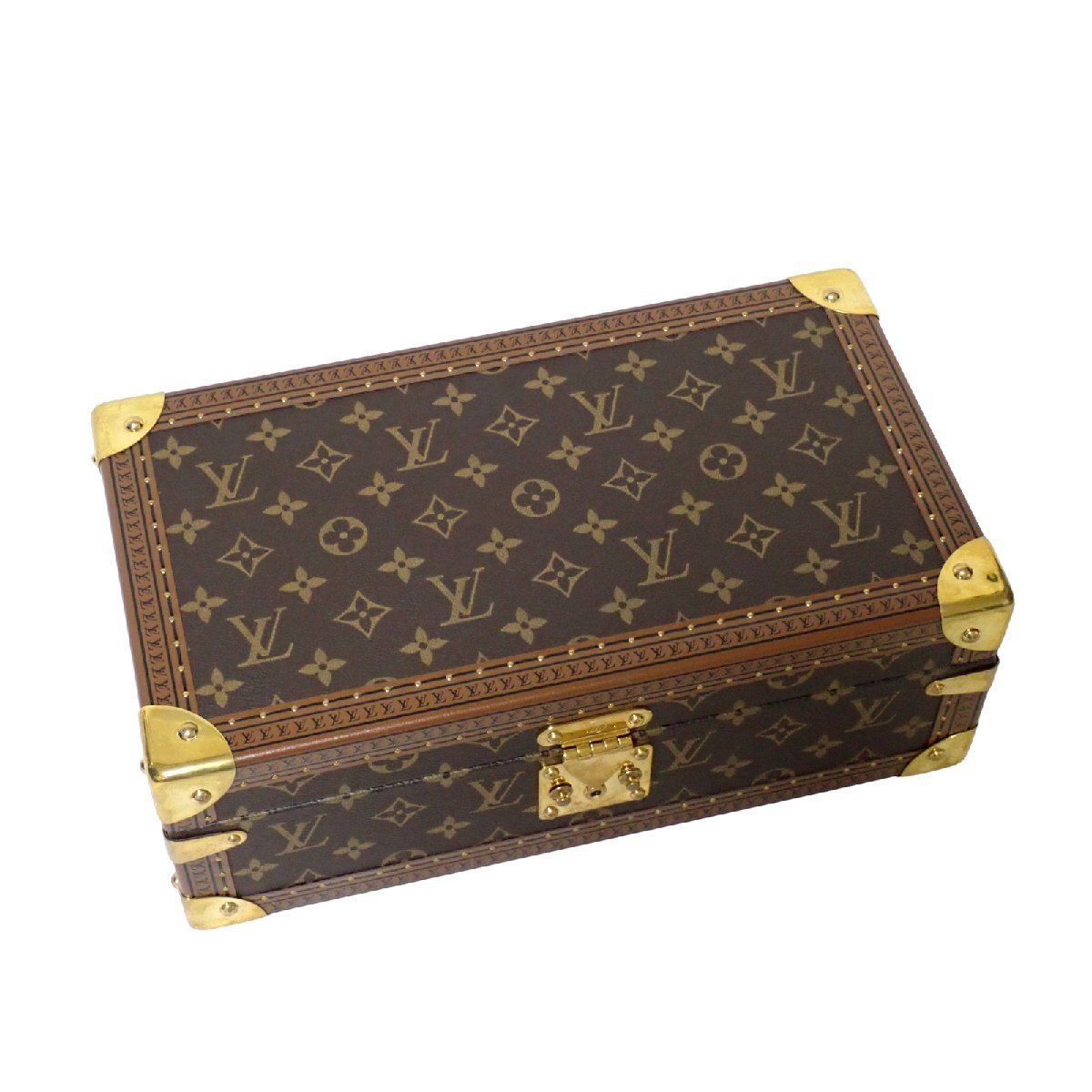Louis Vuitton M47641 Coffret 8 Montres Monogram Watch Case Trunk