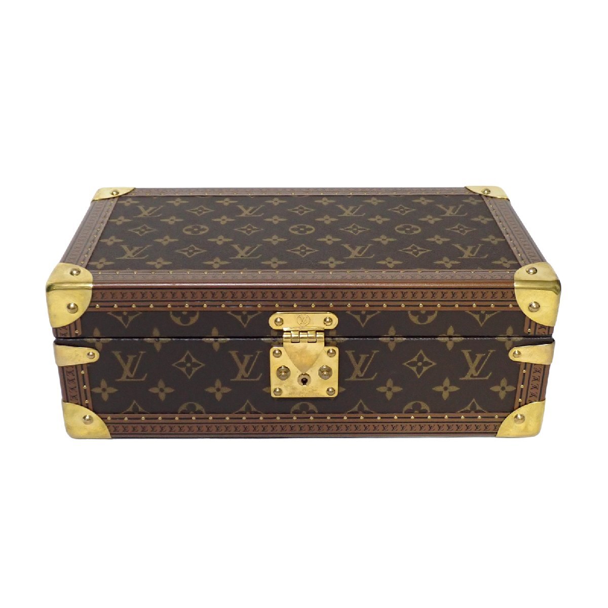 Louis Vuitton M47641 Coffret 8 Montres Monogram Watch Case Trunk
