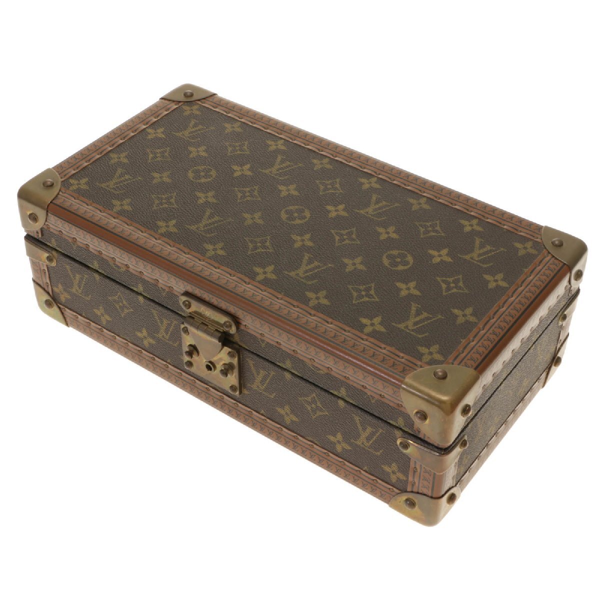 Louis Vuitton M47641 Coffret 8 Montres Monogram Watch Trunk Case 8 Watches