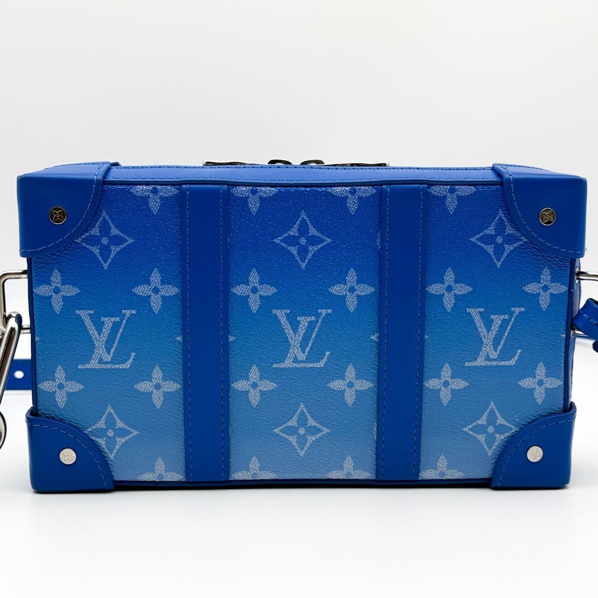 Louis Vuitton Monogram Clouds Soft Trunk Wallet M45432 Blue Virgil Abloh FW20