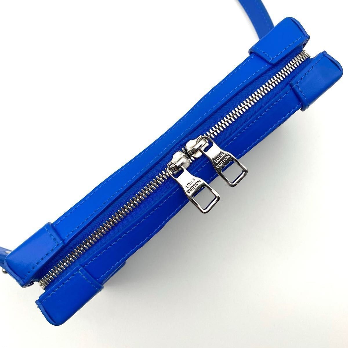 Louis Vuitton Monogram Clouds Soft Trunk Wallet M45432 Blue Virgil Abloh FW20